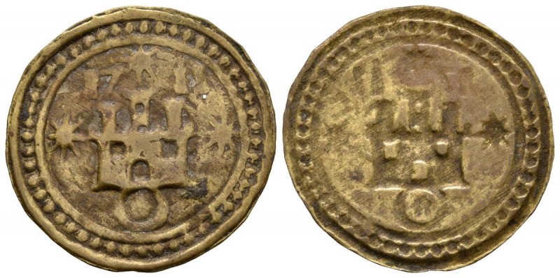 LA BISBAL (Gerona). Pellofa. (La. 0.55g \/ 13mm). 1711. Date partially visible. ...