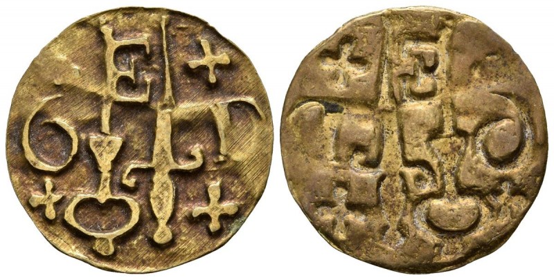 LERIDA. Pellofa. (La. 0.43g \/ 22mm). (Cru.L. 1780). Value 6 D. XF.