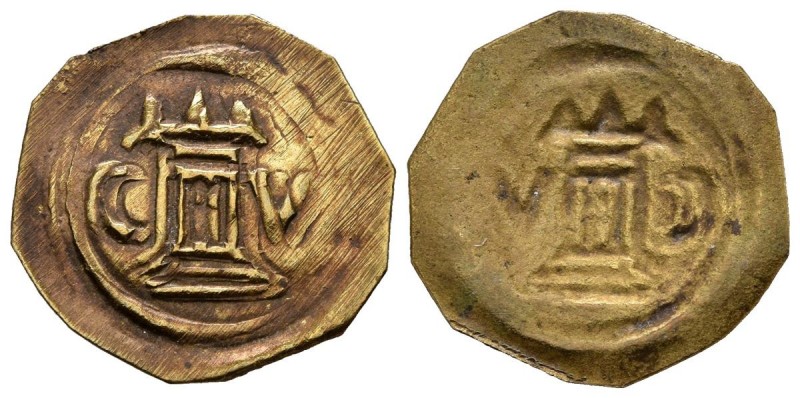 VERDU. Pellofa. (La. 0.54g \/ 17mm). (Cru.L. 2224). Tower between C and V. Linea...