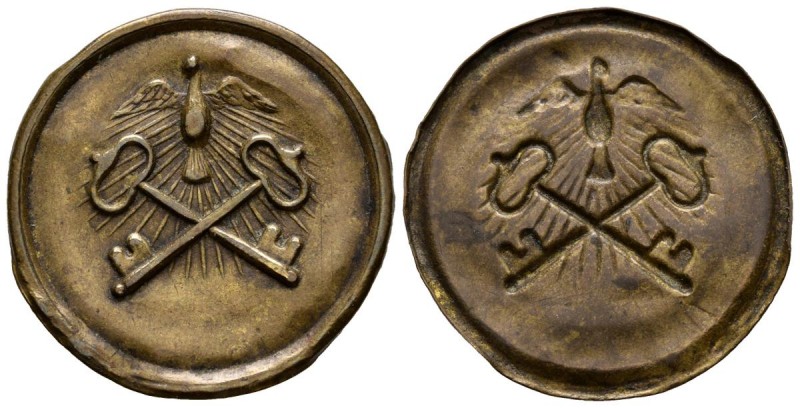 TERRASSA, Sant Esperit. Pellofa. (La. 1.37g \/ 27mm). (Cru.L. 2186). AU. Limited...