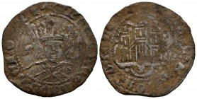 ENRIQUE IV (1454-1474). Cuartillo. (See 2.91g \/ 27mm). Basin. (FAB-744.6). VG. Limited.