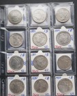 UNITED STATES. Magnificent set made up of 20 silver 1 Dollar coins dated between 1879 and 1923 of the Morgan and Liberty types. High degree of conserv...