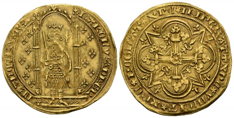 biddr - Ibercoin, Online Auction 43, lot 2270. FRANCE, Charles V (1364 ...