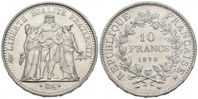 FRANCE. 10 Francs. (Ar. 24.94g \/ 37mm). 1970. (Km # 932). AU.