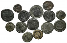 ROMAN EMPIRE. Lot composed of 14 small bronzes of different emperors of the lower empire. TO EXAMINE.