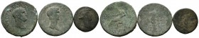ROMAN EMPIRE. Lot consisting of 3 bronze coins from different Roman emperors. TO EXAMINE.