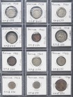 FOREIGN CURRENCIES. Lot consisting of 12 Portuguese coins of different values and years. TO EXAMINE.