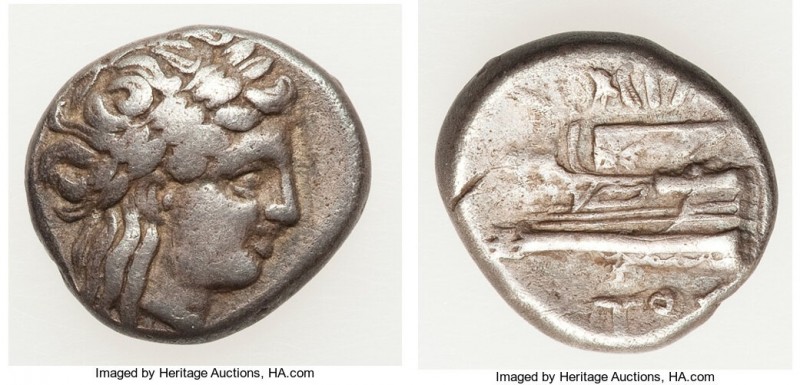 BITHYNIA. Cius. Ca. 350-300 BC. AR hemidrachm (13mm, 2.75 gm, 12h). About VF. Mi...