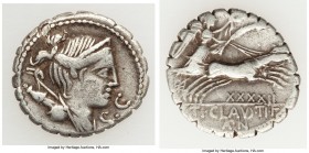 Ti. Claudius Ti.f. Ap.n. Nero (ca. 79 BC). AR denarius serratus (19mm, 3.70 gm, 5h). Fine. Rome. Diademed, draped bust of Diana right, bow and quiver ...