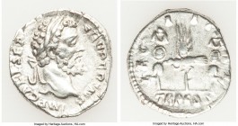 Septimius Severus (AD 193-211). AR denarius (19mm, 3.31 gm, 6h). VF. Legionary issue. Rome, AD 193-194. IMP CAE L SEP SEV PART AVG, laureate head of S...