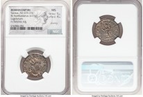 Tacitus (AD 275-276). BI antoninianus (23mm, 4.01 gm, 6h). NGC MS 5/5 - 4/5, Silvering. Lugdunum, 1st officina. IMP C M CL TACITVS P F AVG, radiate, d...