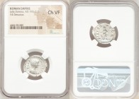 ANCIENT LOTS. Roman Imperial. Julia Domna (AD 193-217). Lot of five (5) AR denarii. NGC Choice VF. Includes: various types of Julia Domna denarii. Tot...