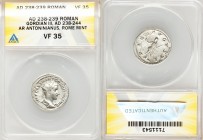 ANCIENT LOTS. Roman Imperial. Gordian III (AD 238-244). Lot of ten (10) AR antoniniani. ANACS VF 35. Includes: various types of Gordian III antoninian...