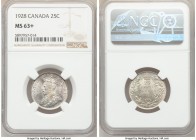 George V 25 Cents 1928 MS63+ NGC, Ottawa mint, KM24a.

HID09801242017

© 2020 Heritage Auctions | All Rights Reserved
