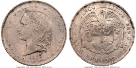 Estados Unidos 5 Decimos 1883-MEDELLIN MS64 NGC, Medellin mint, KM161.2.

HID09801242017

© 2020 Heritage Auctions | All Rights Reserved