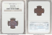Prince George 2 Lepta 1901-A MS64 Brown NGC, Paris mint, KM2.

HID09801242017

© 2020 Heritage Auctions | All Rights Reserved