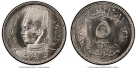 Farouk 5 Milliemes AH 1360 (1941) SP64 PCGS, British Royal mint, KM363. Ex. Kings Norton Mint Collection

HID09801242017

© 2020 Heritage Auctions...