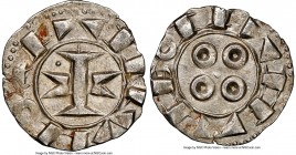 Melgueil. Anonymous Denier ND (1100-1300) MS62 NGC, 17mm. 0.97gm. 

HID09801242017

© 2020 Heritage Auctions | All Rights Reserved