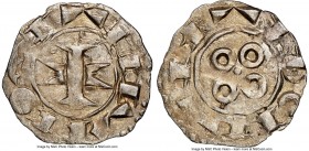 Melgueil. Anonymous Denier ND (1100-1300) MS61 NGC, 18mm. 0.86gm. 

HID09801242017

© 2020 Heritage Auctions | All Rights Reserved