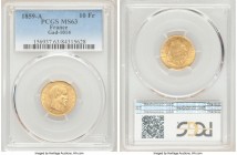 Napoleon III gold 10 Francs 1859-A MS63 PCGS, Paris mint, KM784.3.

HID09801242017

© 2020 Heritage Auctions | All Rights Reserved
