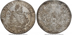 Saxony. August I Taler 1570-HB MS61 NGC, Dresden mint, Dav-9798. 

HID09801242017

© 2020 Heritage Auctions | All Rights Reserved
