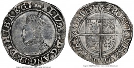 Elizabeth I (1558-1603) Shilling ND (1595-1598) XF Details (Cleaned) NGC, Tower mint, Key mm, Sixth Issue, S-2577. 5.84gm. 

HID09801242017

© 202...