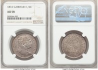 George III 1/2 Crown 1816 AU58 NGC, KM667. Lavender-gray and argent toning. 

HID09801242017

© 2020 Heritage Auctions | All Rights Reserved