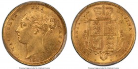 Victoria gold 1/2 Sovereign 1883 MS63 PCGS, KM735.1, S-3861. 

HID09801242017

© 2020 Heritage Auctions | All Rights Reserved