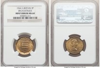 Elizabeth II Mint Error - Broadstruck 3 Pence 1964 MS64 NGC, KM900. 

HID09801242017

© 2020 Heritage Auctions | All Rights Reserved