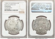 Charles IV 8 Reales 1790 NG-M VF Details (Chopmarked) NGC, Nueva Guatemala mint, KM53.

HID09801242017

© 2020 Heritage Auctions | All Rights Rese...