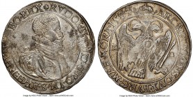 Rudolf II Taler 1584-KB AU Details (Reverse Cleaned) NGC, Kremnitz mint, Dav-8066. 

HID09801242017

© 2020 Heritage Auctions | All Rights Reserve...