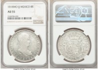 Ferdinand VII 8 Reales 1818 Mo-JJ AU55 NGC, Mexico City mint, KM111. Lustrous and untoned. 

HID09801242017

© 2020 Heritage Auctions | All Rights...