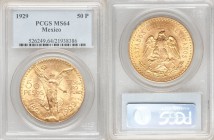 Estados Unidos gold 50 Pesos 1929 MS64 PCGS, Mexico City mint, KM481, Fr-172. AGW 1.2056 oz. 

HID09801242017

© 2020 Heritage Auctions | All Righ...