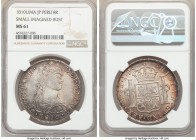 Ferdinand VII 8 Reales 1810 LM-JP MS61 NGC, Lima mint, KM106.2. Small imagined bust variety. 

HID09801242017

© 2020 Heritage Auctions | All Righ...