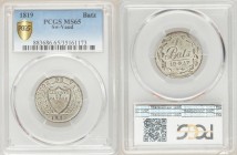 Vaud. Canton Batzen (10 Rappen) 1819 MS65 PCGS, KM8. 

HID09801242017

© 2020 Heritage Auctions | All Rights Reserved
