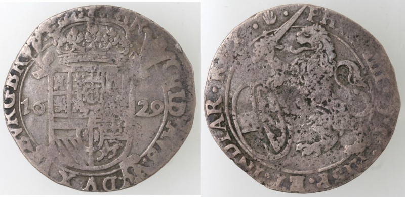 Monete Estere. Olanda. Dominazione spagnola. 1629. Ag. Peso gr. 4,62. Diametro m...