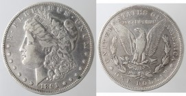 USA. Dollaro Morgan 1891 O. Ag.