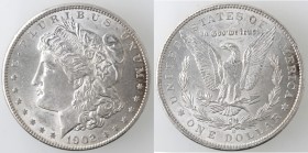 USA. Dollaro Morgan 1902 Philadelphia. Ag.