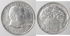 USA. Mezzo Dollaro 1922 S. "Grant Memorial ". Ag.