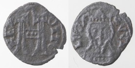 Lucca. Repubblica a nome di Ottone IV. 1209-1315. Denaro piccolo o albulo. Mi.