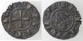 Messina. Federico II. 1197-1250. Denaro del 1225. Mi.