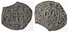 Napoli. Carlo II d'Angiò. 1285-1309. Denaro gherardino. Mi.