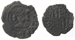 Napoli. Alfonso I d'Aragona. 1442-1459. Denaro. Mi.