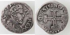 Napoli. Filippo III. 1598-1621. Carlino 1621. Ag.