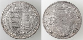 Napoli. Carlo II. 1674-1700. Tarì 1687. Ag.