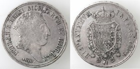 Napoli. Napoli. Ferdinando I. 1816-1825. Piastra 1818. Ag.