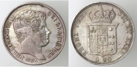 Napoli. Ferdinando II. 1830-1859. Tari' 1832. Ag.