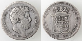 Napoli. Ferdinando II. 1830-1859. Tari 1839. Ag.
