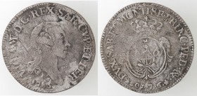 Vittorio Amedeo III. 1773-1796. 7,6 soldi 1785. Mi. 