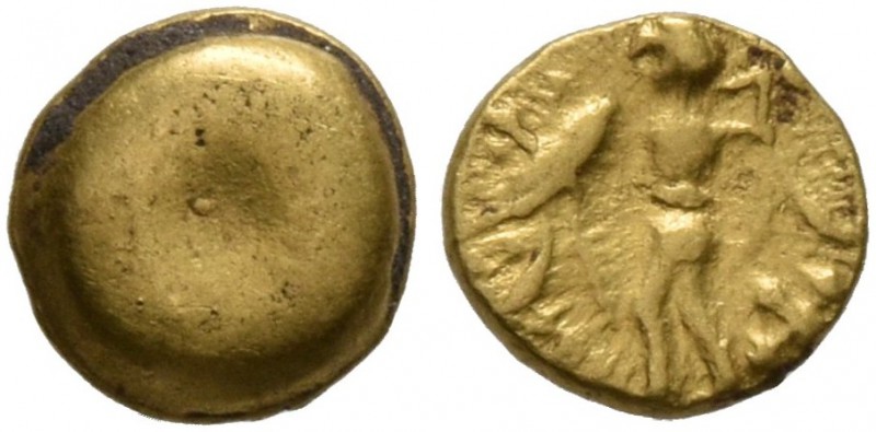 CELTIC, Central Europe. Boii . 2nd/1st century BC. 1/24 Stater (Gold, 5 mm, 0.36...